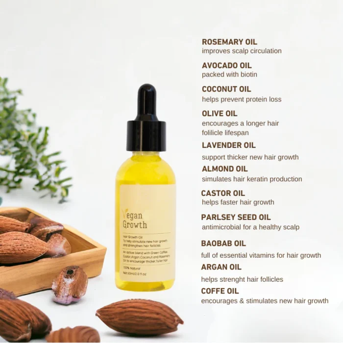 Houdini Vegan Hair Growth Oil - Image 1