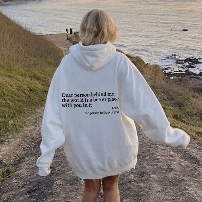 Dear Person Behind Me Sweatshirt - Image 2