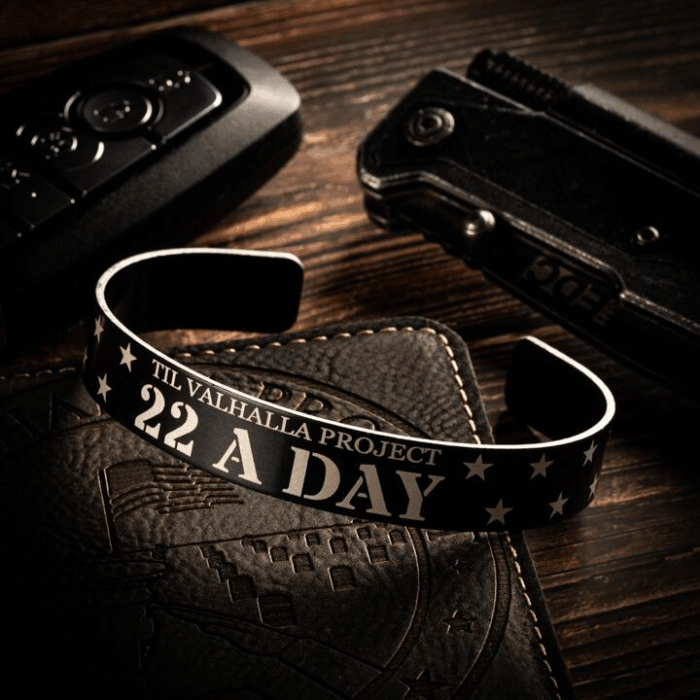 22 A Day Memorial Bracelet - 5.5 inches - Image 2
