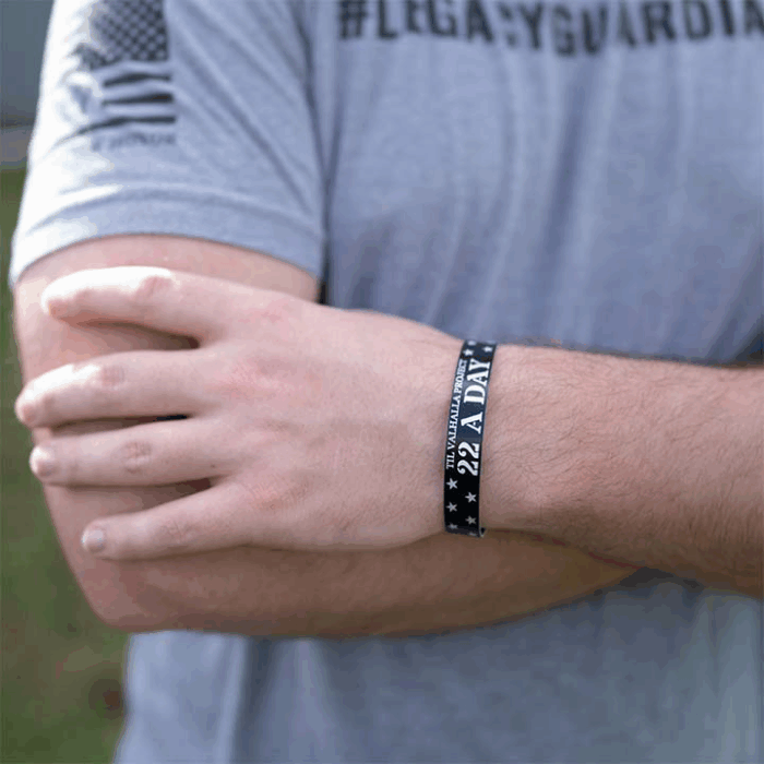 22 A Day Memorial Bracelet - 5.5 inches - Image 3