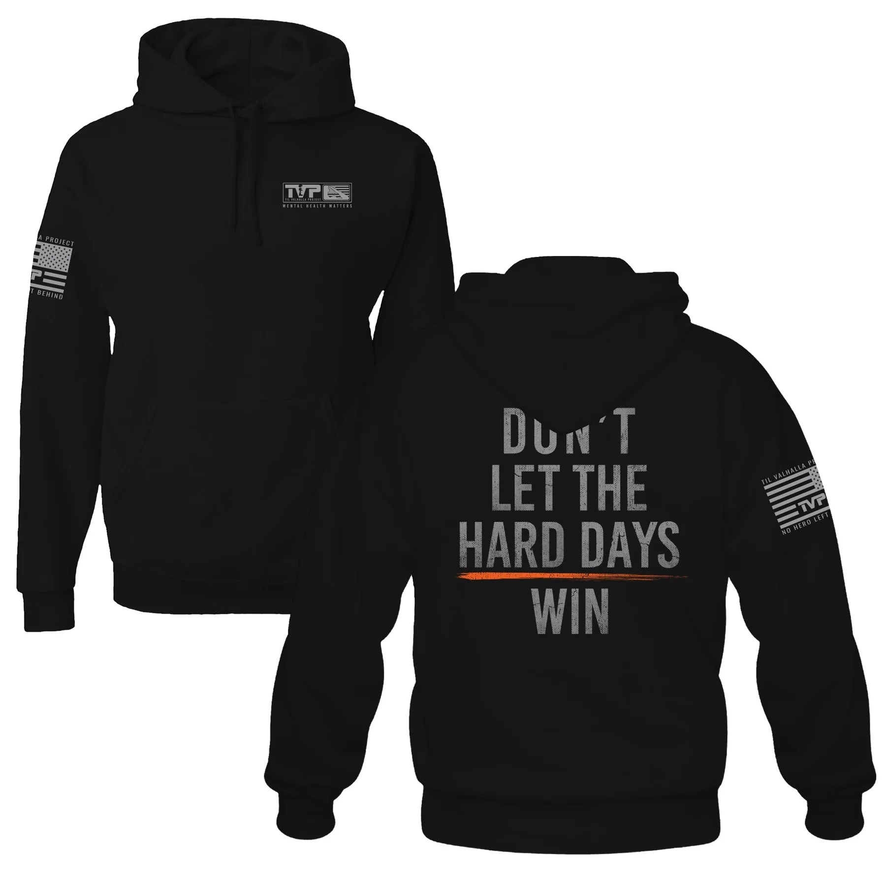 hard-days-hoodie.jpeg Hard Days Hoodie - Image 1